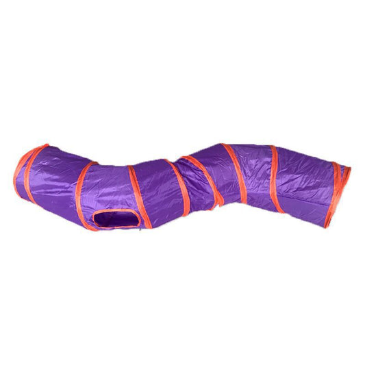 S-shaped Foldable Cat Tunnel