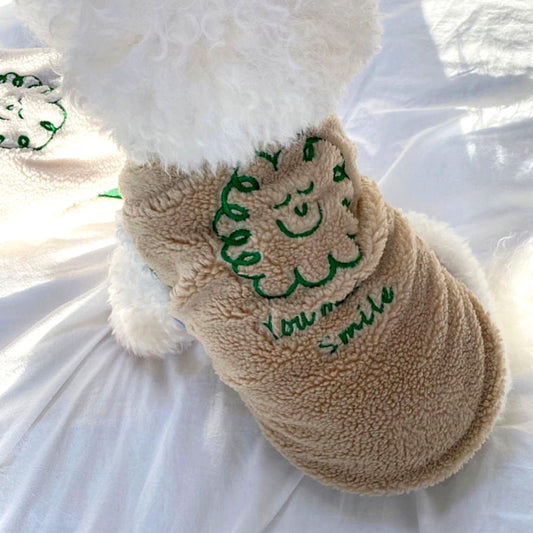 Pet Teddy Small Dog Milk Casual Clothes