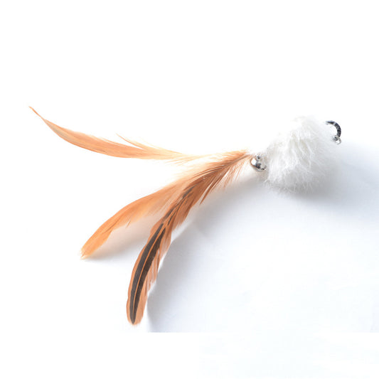 Cat Feather Toy with Long Pole