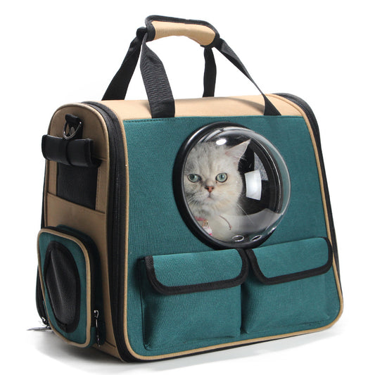 Pet Travel Backpack Space Bag for Dogs and Cats