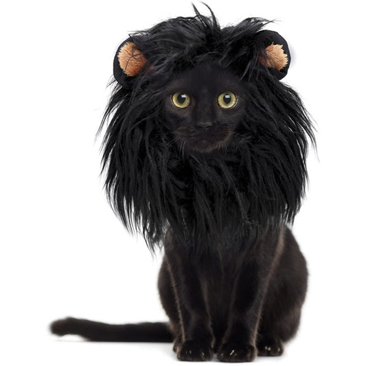 Black Lion Pet Headgear